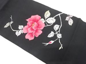アンティーク　薔薇模様織り出し名古屋帯（着用可）